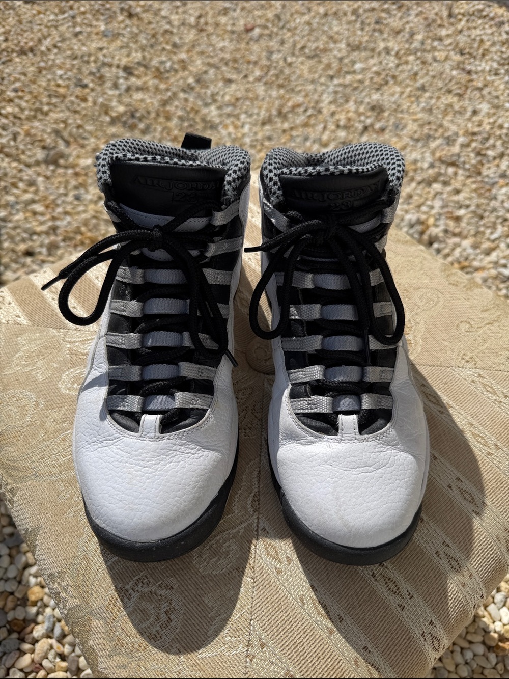 Nike Air Jordan 10 Retro "Steel" sneakers